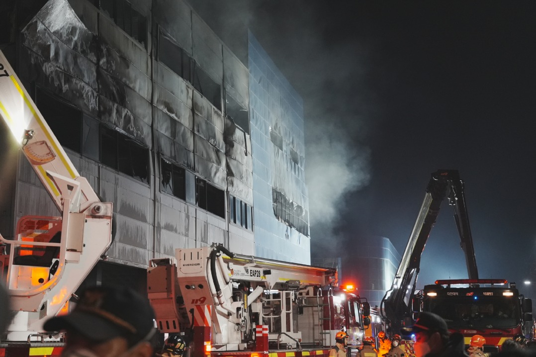 10 killed, 59 injured in South Korea’s auto parts factory fire