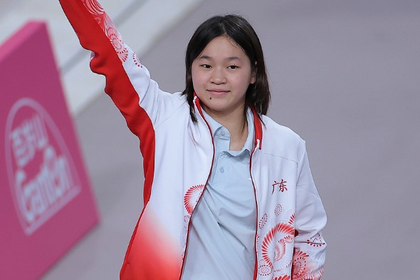 Guangdong police punish man over online abuse of Olympic champion