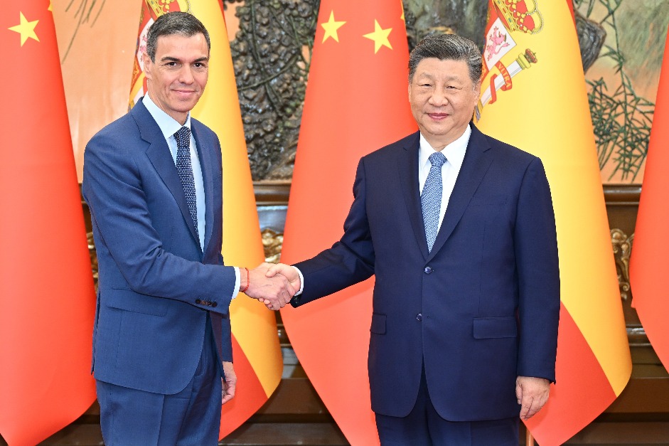 Xi says China, Spain should strengthen cooperation to oppose ‘law of jungle’