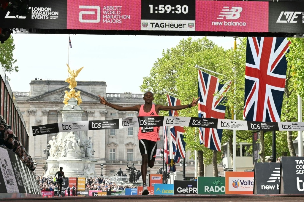 Sawe makes history with first sub-two-hour marathon in London
