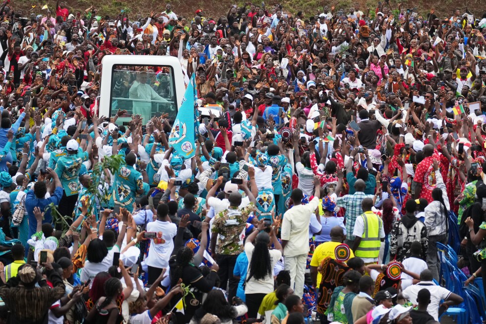 More than a half-million people expected at Pope Leo XIV’s Mass in Cameroon