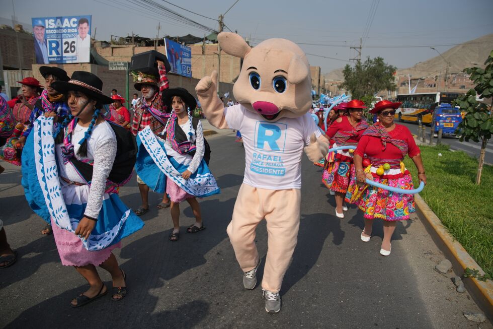 Peruvians choosing a president from 35-candidate pool in Sunday’s election