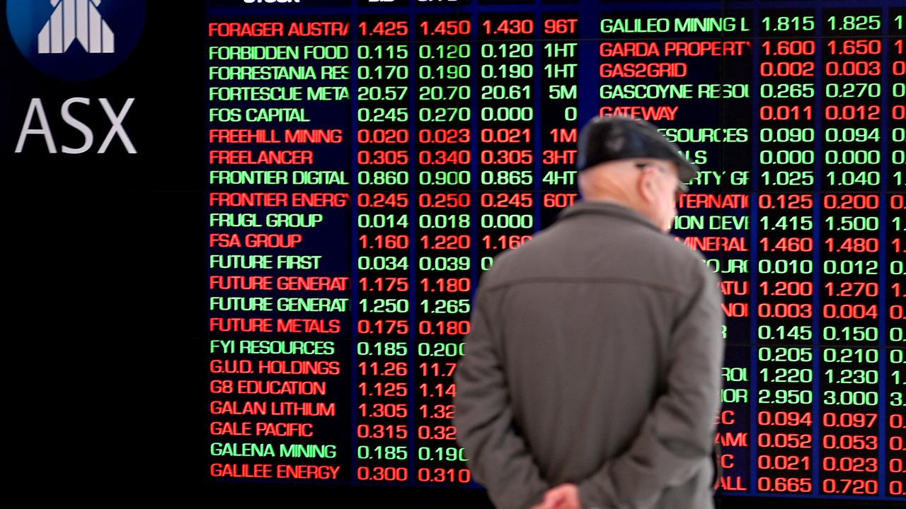 Australian shares hit longest losing streak in years on inflation fears
