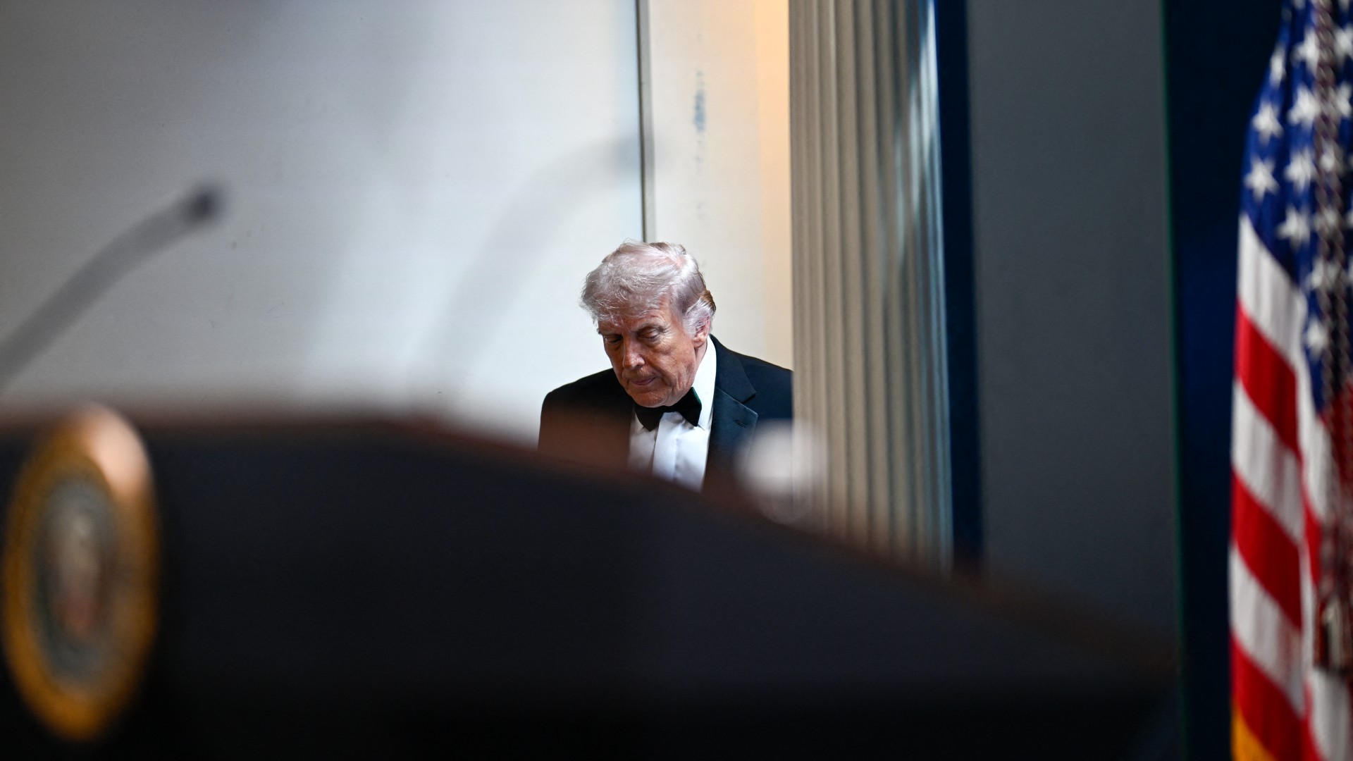 Trump says shooting at press dinner ‘won’t deter him’ from Iran war