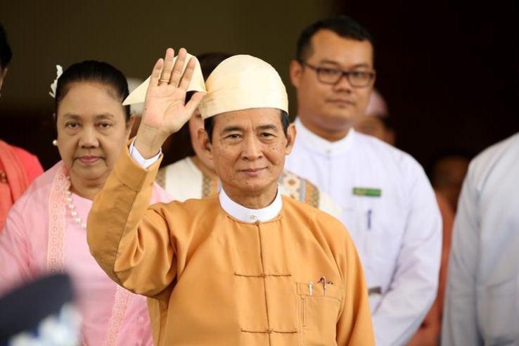 Former Myanmar president U Win Myint released under amnesty
