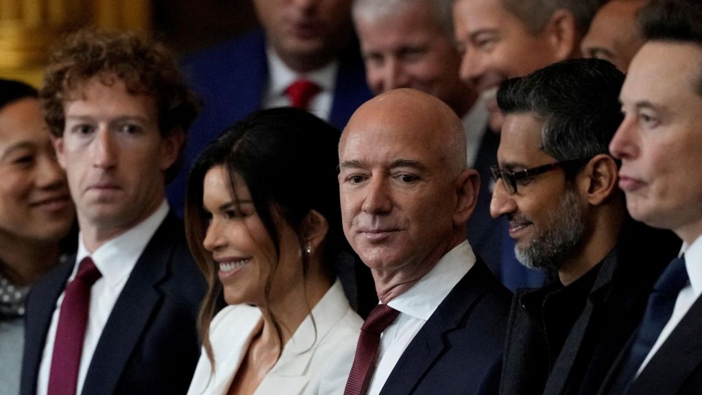 Big US tech stocks swing as investors probe AI spend