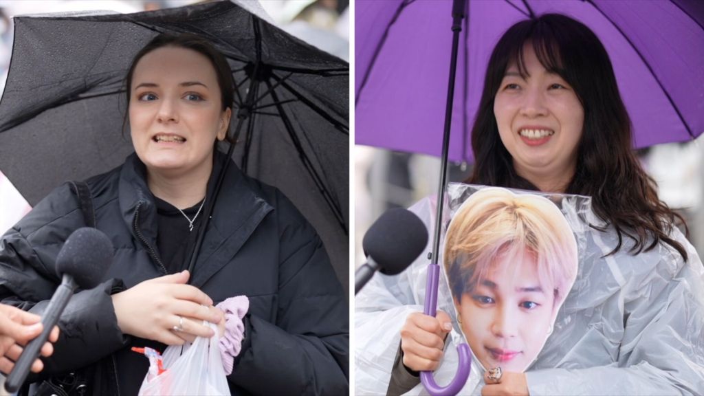 ‘My heart is about to explode’: BTS fans react as world tour begins