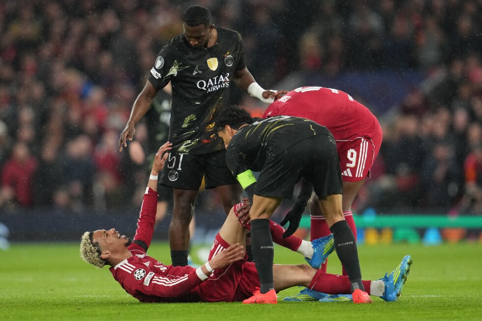 Hugo Ekitike injury looks ‘really bad’ in potential blow for Liverpool and France