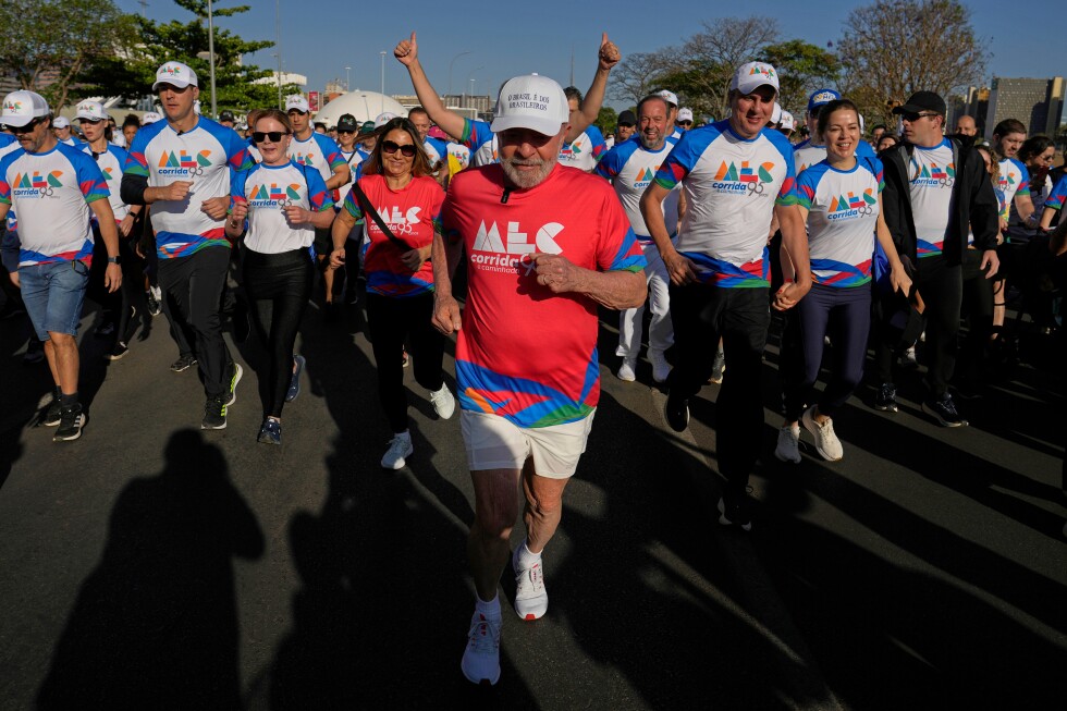 Brazil’s 80-year-old Lula hits the treadmill to ease voter concerns about age