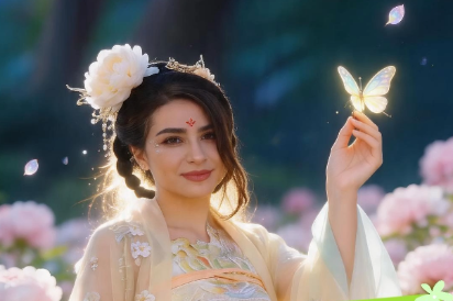 A hanfu encounter in Heze’s peony fields