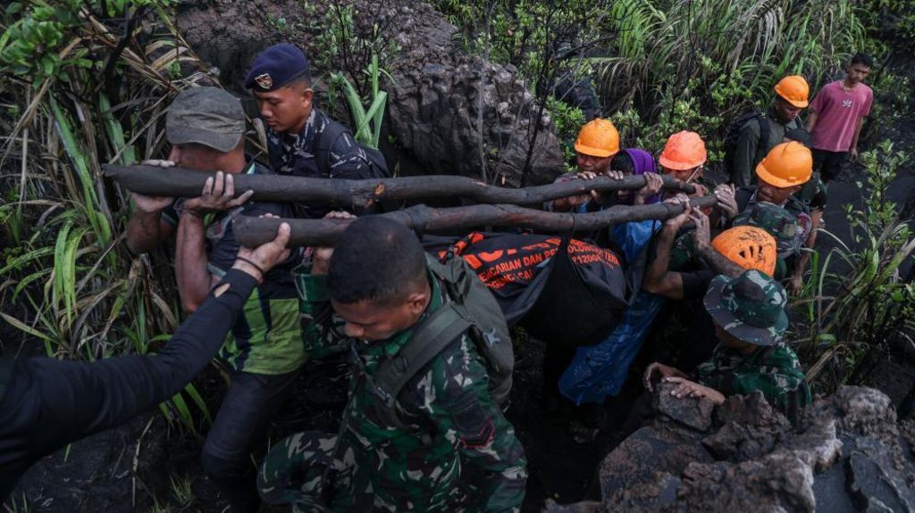 I led hikers up an Indonesian volcano – and then it erupted