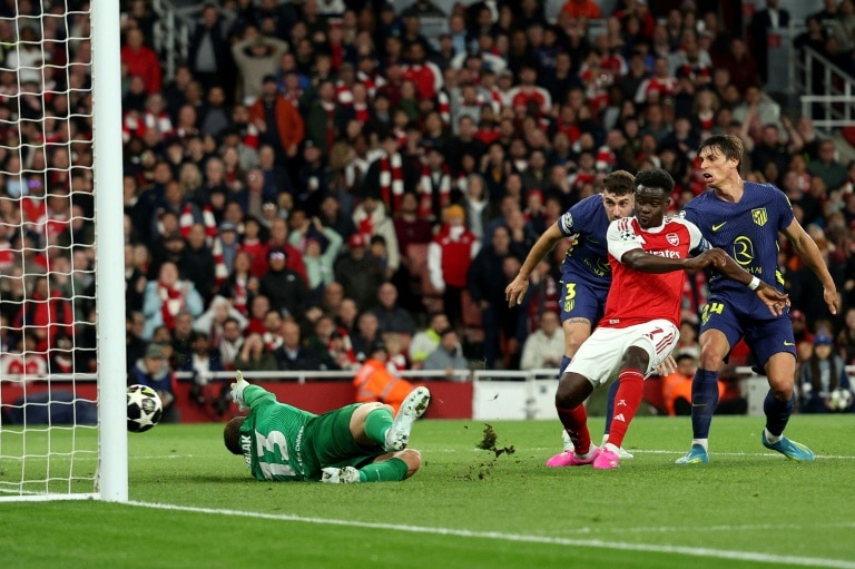 Saka ends Arsenal’s 20-year wait to reach Champions League final