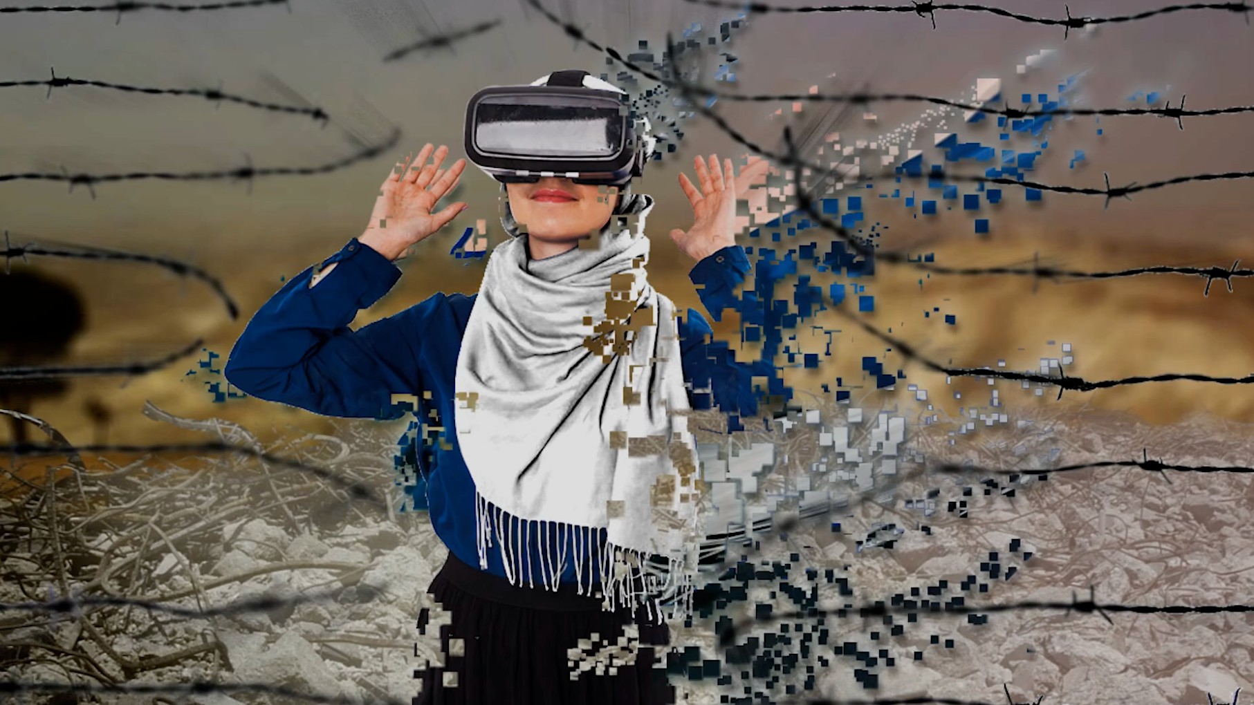 As Gaza is destroyed, a VR project preserves what Israel tried to erase