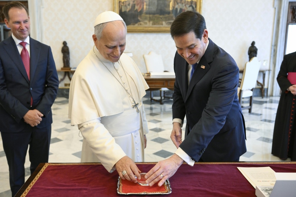 US underlines ‘strong’ Vatican ties after Rubio meets pope