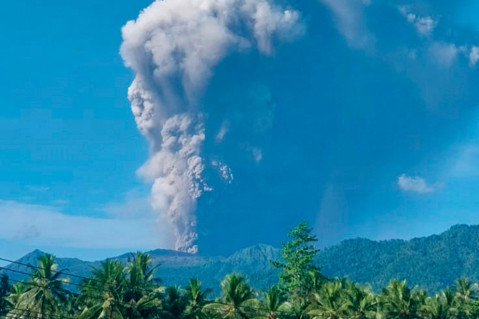 At least 3 hikers killed by volcano eruption on Indonesian island