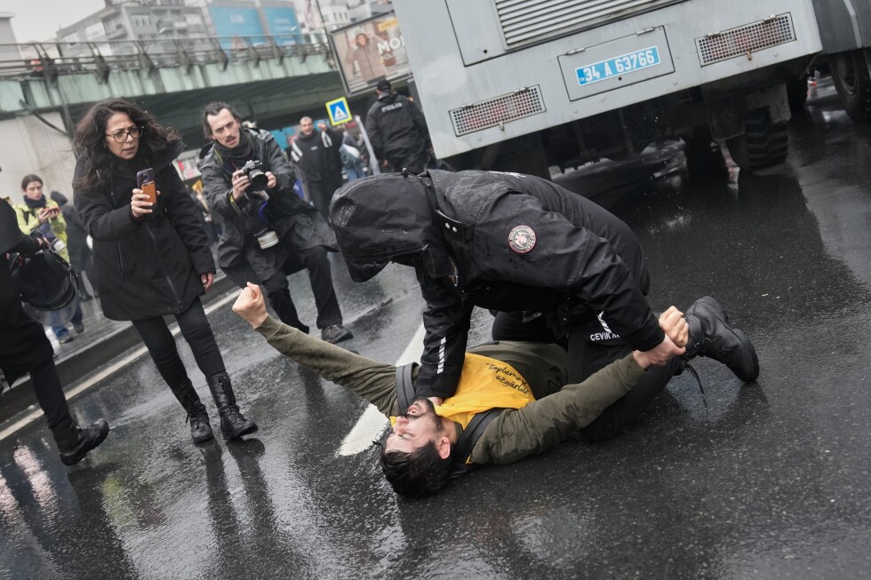 Hundreds detained during May Day protests in Turkey