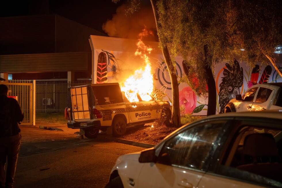 An angry crowd riots outside Australian hospital treating suspect in 5-year-old girl’s death