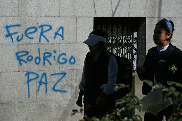 Bolivia says protesters trying to ‘disrupt democratic order’