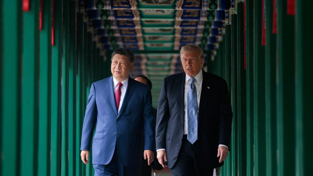 Xi takes Trump on tour of Communist Party’s seat of power in Beijing