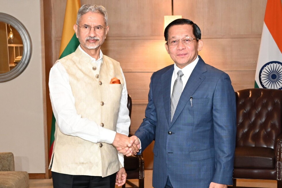 President of Myanmar’s military-backed government visits India