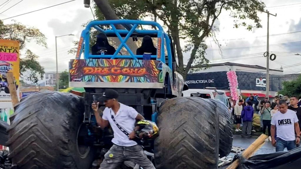 Three dead after monster truck crashes into crowd