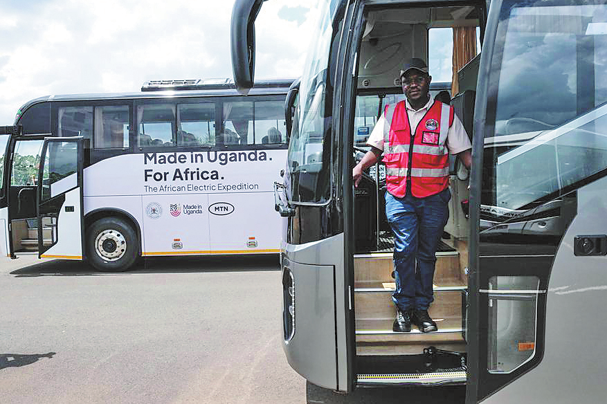 Uganda’s electric buses drive green shift