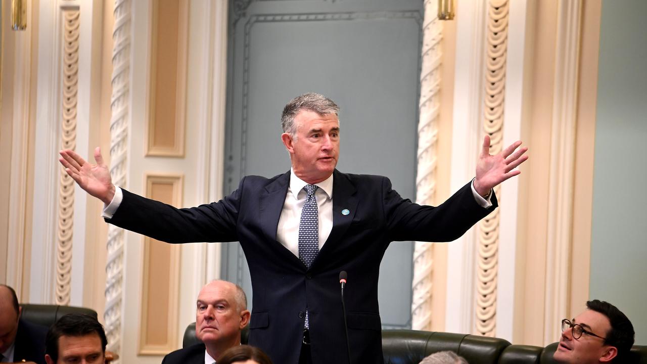 Queensland Olympics minister Tim Mander stands aside from job amid election scandal