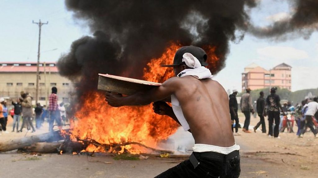Two shot dead during Kenya protests over US Ebola centre plan