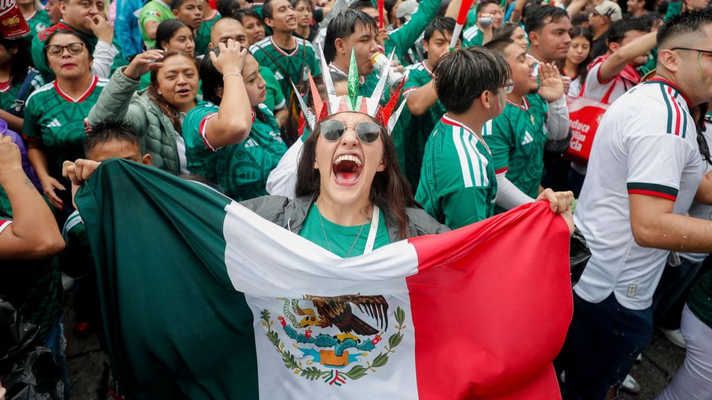 Watch: Fans celebrate Mexico’s win in World Cup opening match
