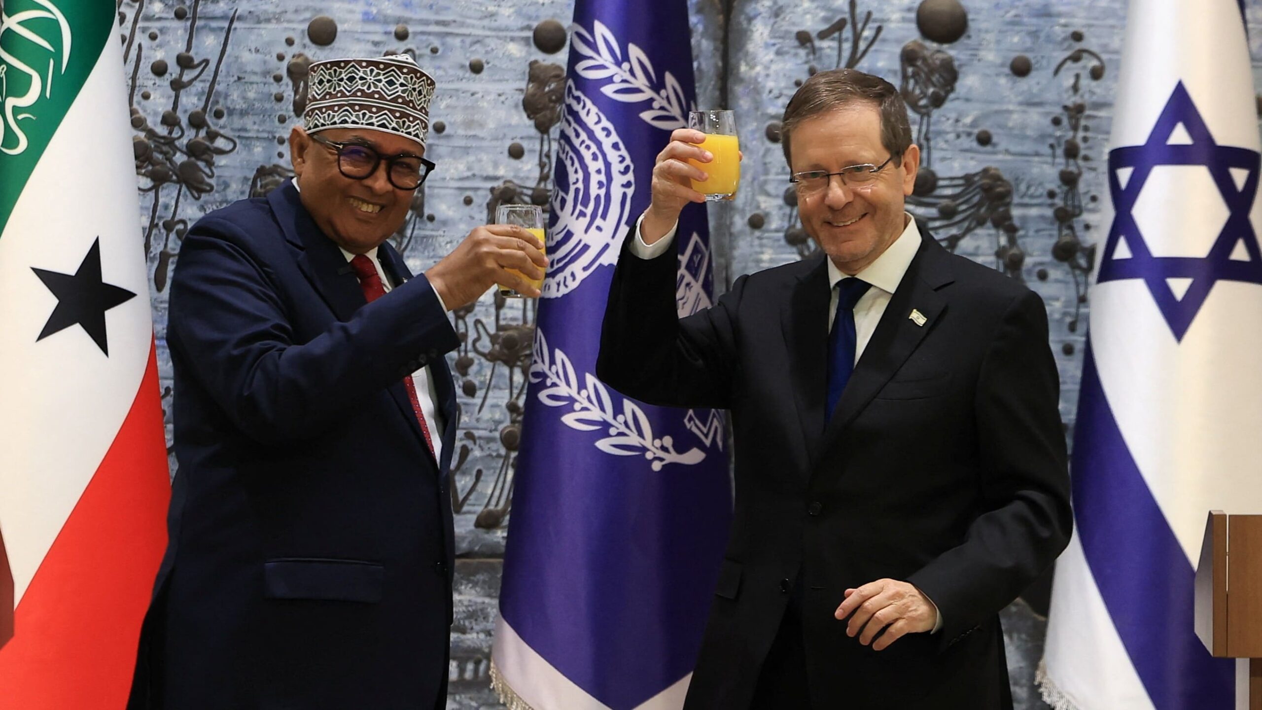 Somaliland president meets Israeli counterpart in first Jerusalem visit