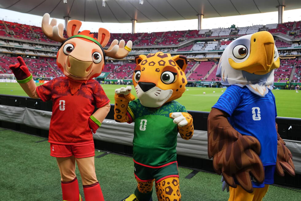 Peru police disguised as World Cup mascots arrest a suspected drug dealer in Lima
