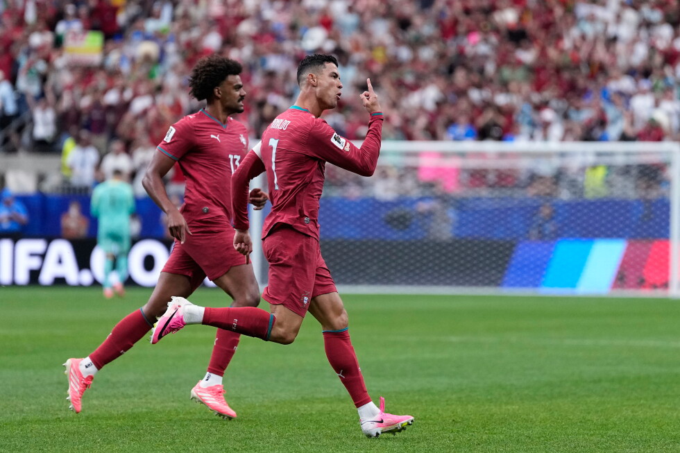 Ronaldo becomes first player to score in six World Cups with goal against Uzbekistan