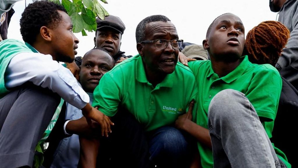 Kenya’s ex-chief justice arrested at protest against building on national park