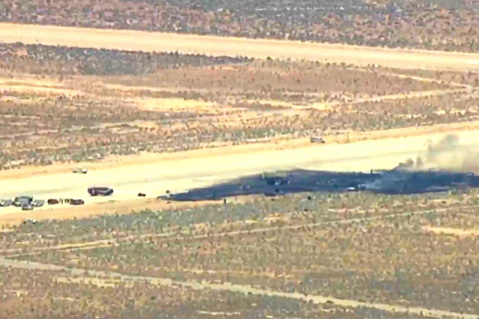 8 people died in B-52 bomber crash at US Air Force base in Southern California, officials say