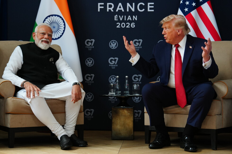 Trump has nothing but praise for Modi at G7 after tensions over US military strike, trade