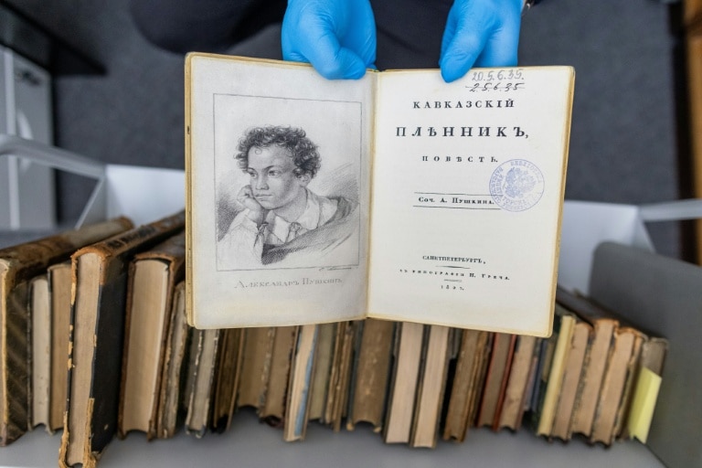 Seven Georgians tried in France over theft of rare Russian books