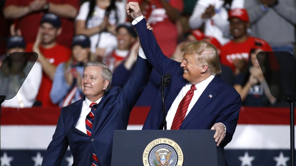 Anthony Zurcher: From Trump critic to ally, Lindsey Graham was a political survivor of the Maga era