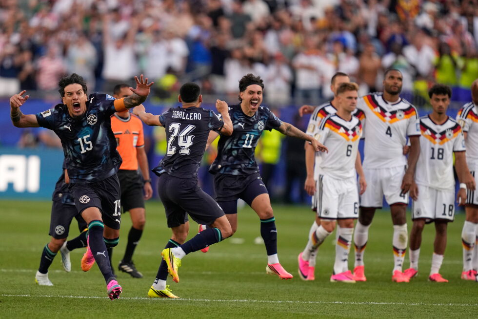 One Extraordinary Photo: Paraguay celebrates stunning upset of Germany