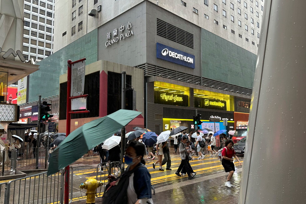 Southern China on alert for Typhoon Noul as Hong Kong cancels flights