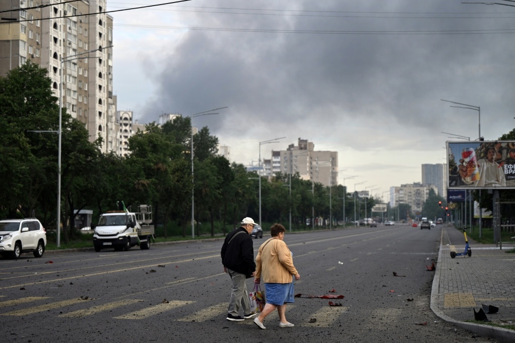 Russian strikes kill six in Ukraine, officials say