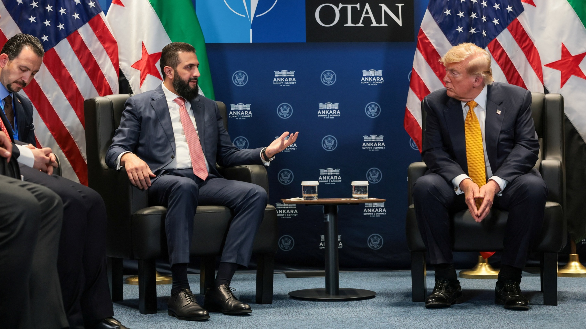 Trump lavishes praise on ‘fantastic’ and ‘highly respected’ Sharaa