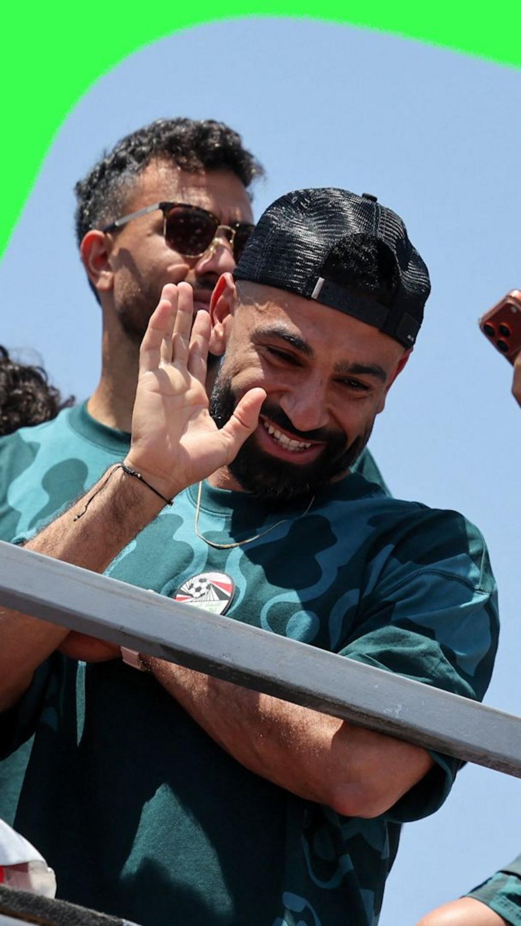 Egypt receive a warm welcome home