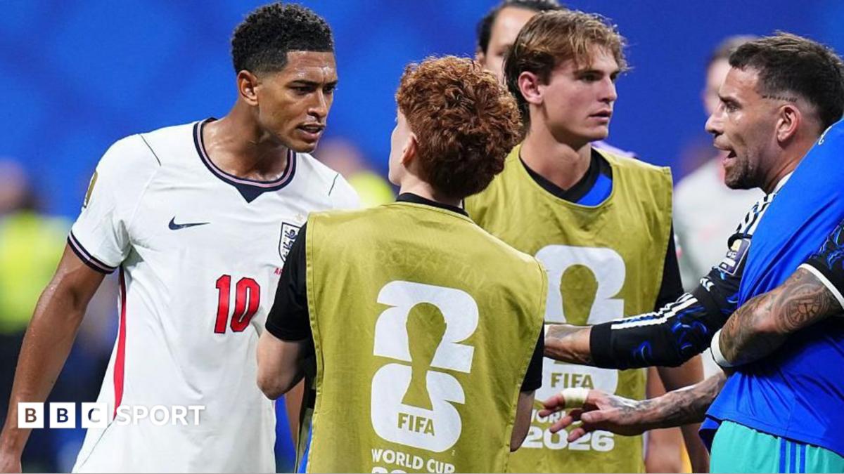 Bellingham slapped Argentina substitute after England exit