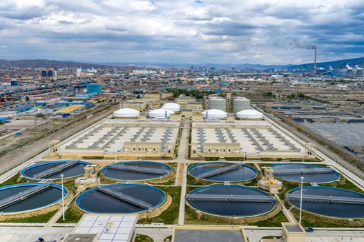 Mongolian president praises China-built treatment plant as bilateral symbol