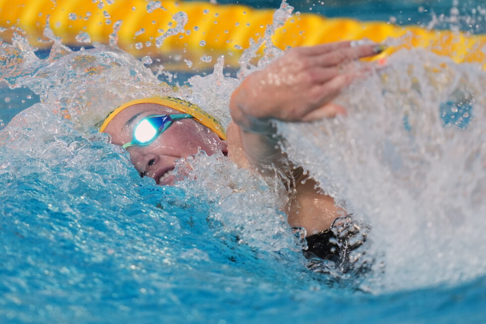 Pallister beats Ledecky, US sweeps relays over Australia at Pan Pacs