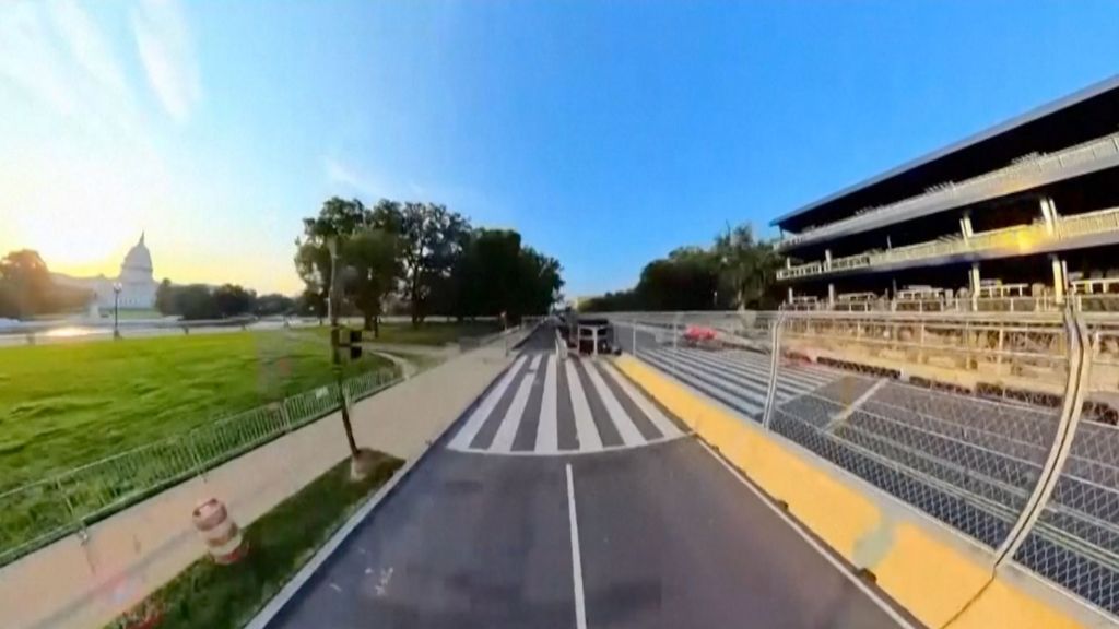 Take a timelapse ride along the IndyCar racetrack in Washington