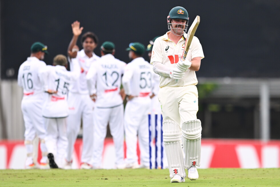 Australia struggling at 74-4 after 1st session of Top End cricket test series against Bangladesh