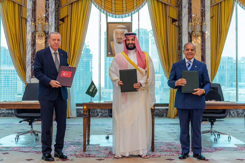 Turkey says defense pact with Saudi Arabia and Pakistan is not aimed at Iran or any other country