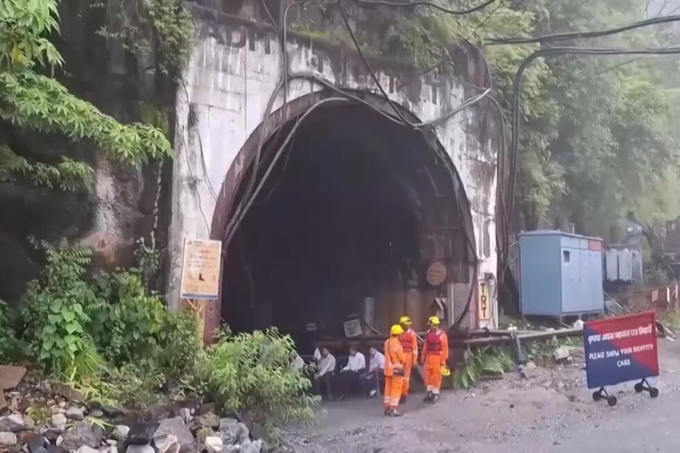 Tunnel collapses at an Indian hydropower project, killing at least 7
