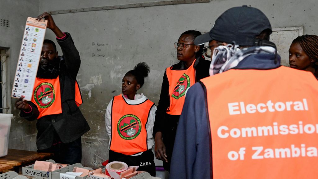 Top Zambian opposition figures arrested days after presidential vote